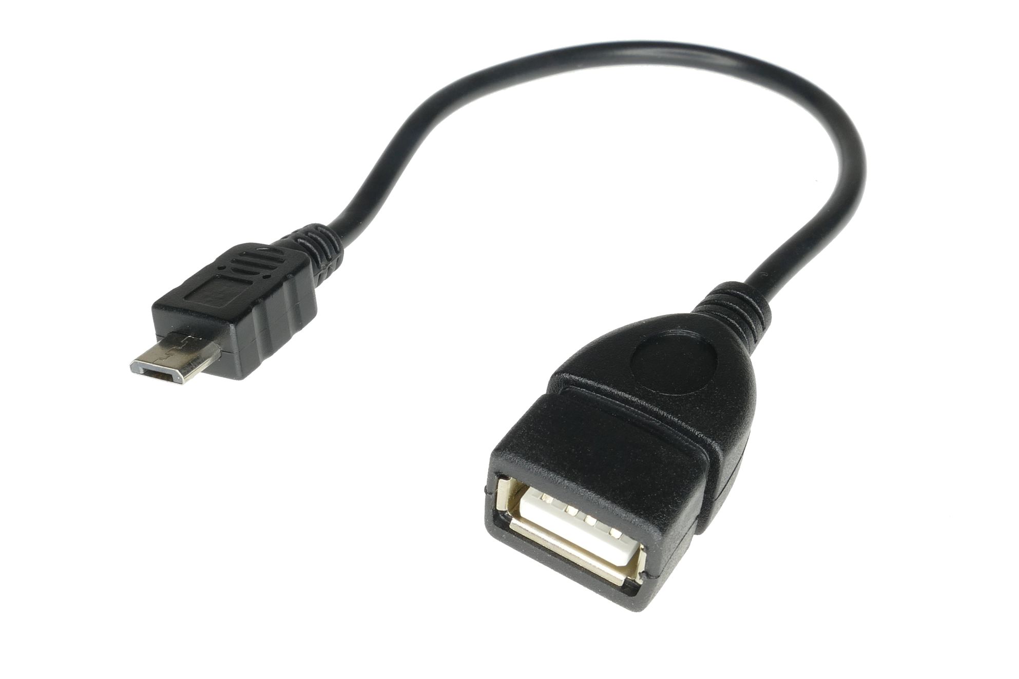 Adapter USB na micro USB na kablu.