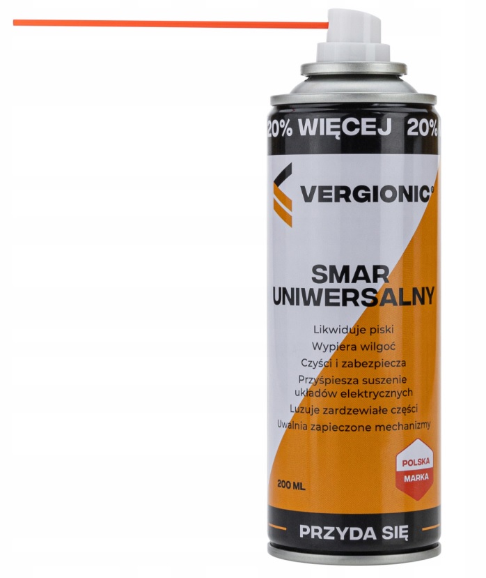 Spray wielofunkcyjny 200 ml w sprayu.